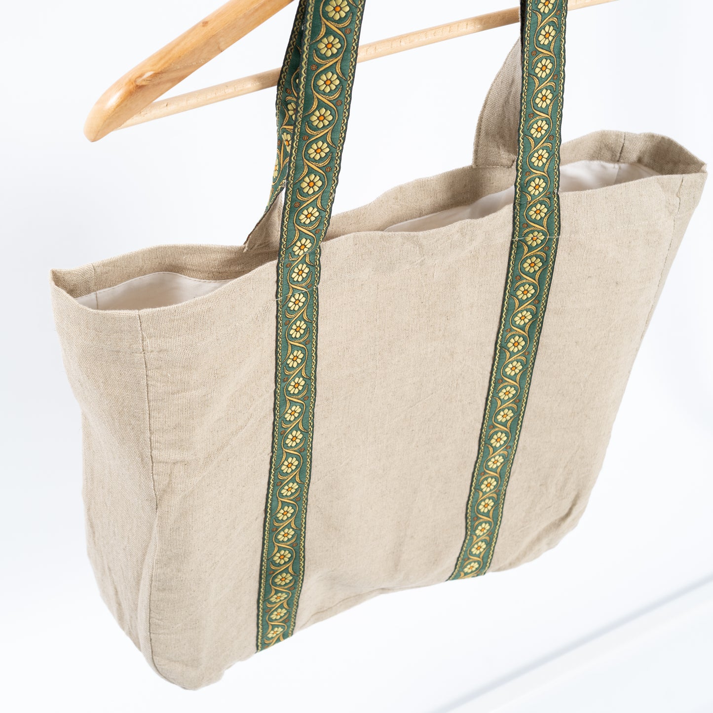 Jale Linen Tote Bag