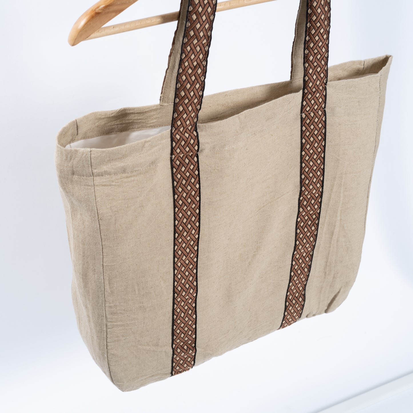 Smyrna Linen Tote Bag