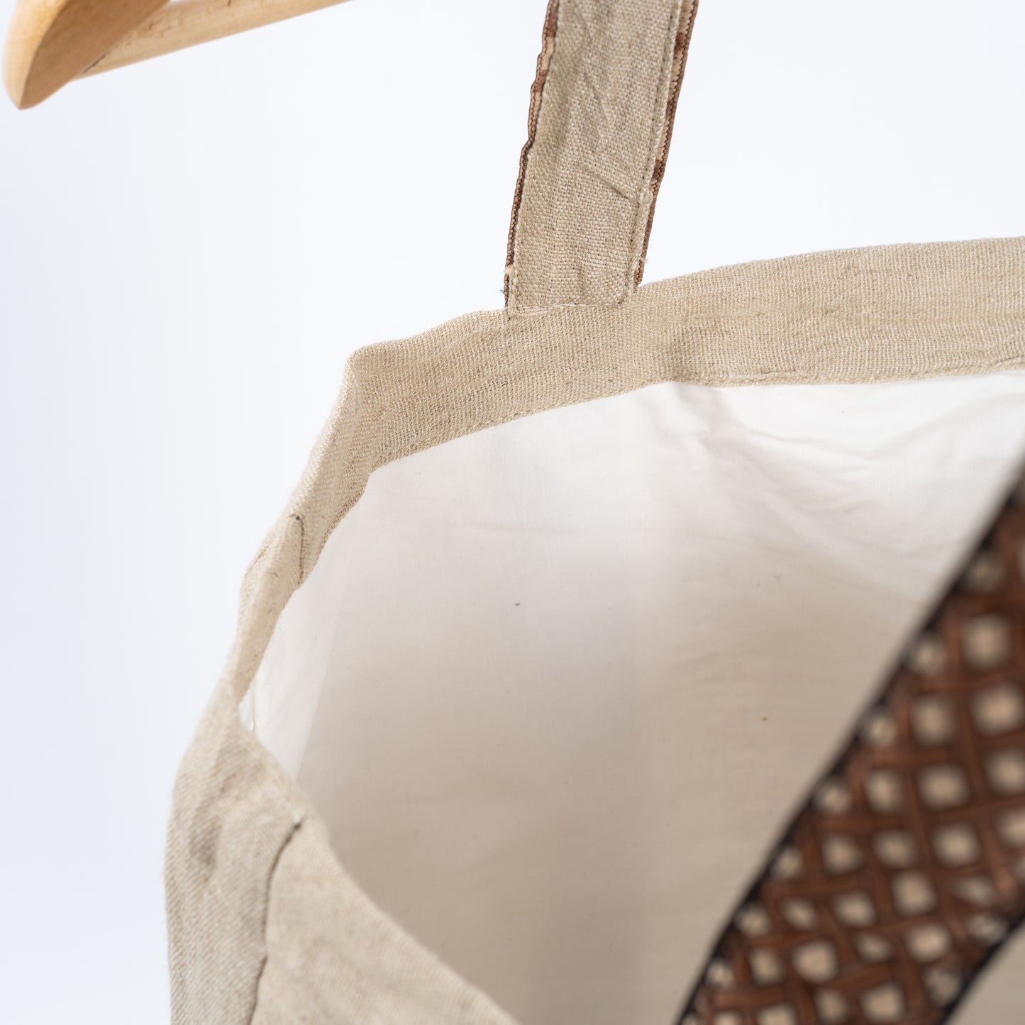 Smyrna Linen Tote Bag