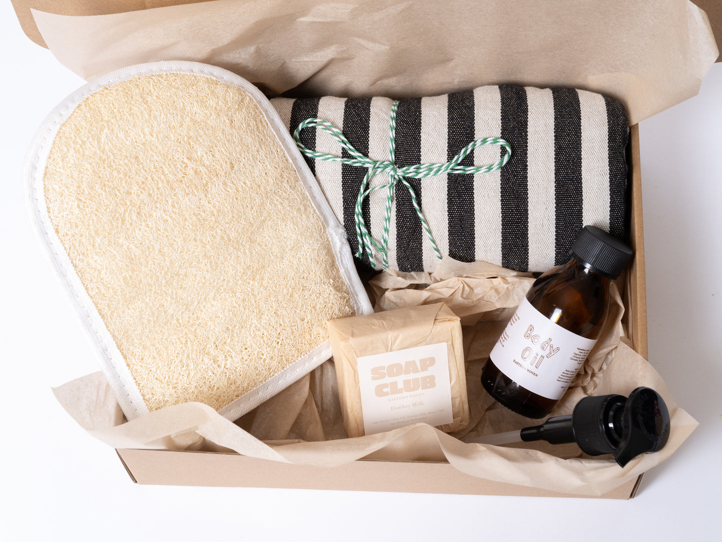 Linen Towel Spa Gift Set