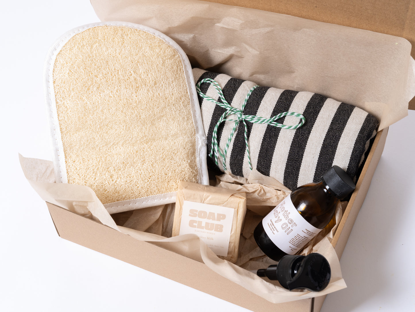 Linen Towel Spa Gift Set