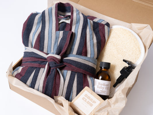 Linen Robe Spa Gift Set