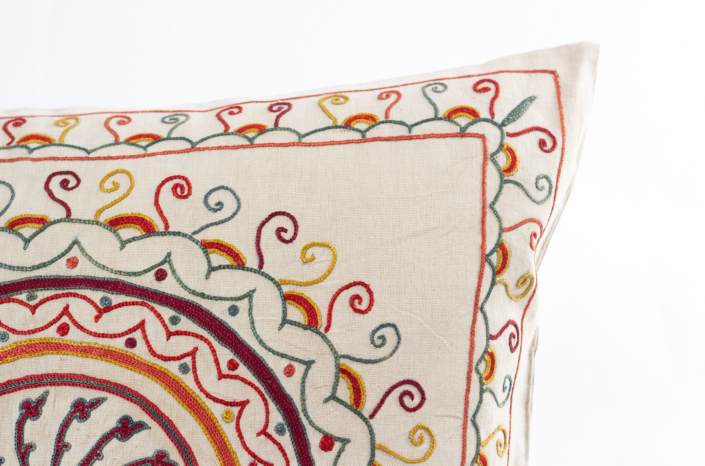 Pylos Suzani Cushion Cover