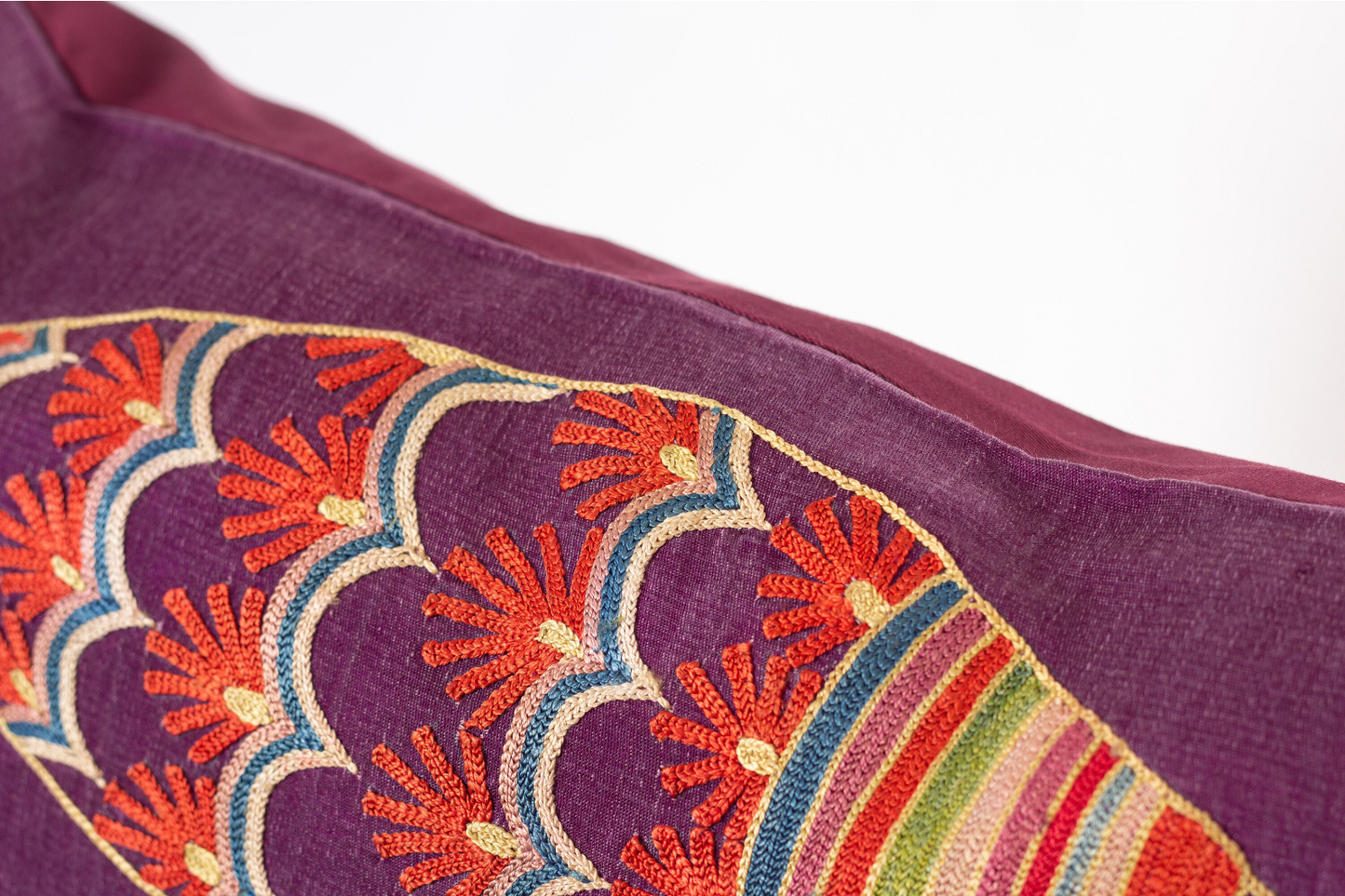 Ephesus Suzani Cushion Cover