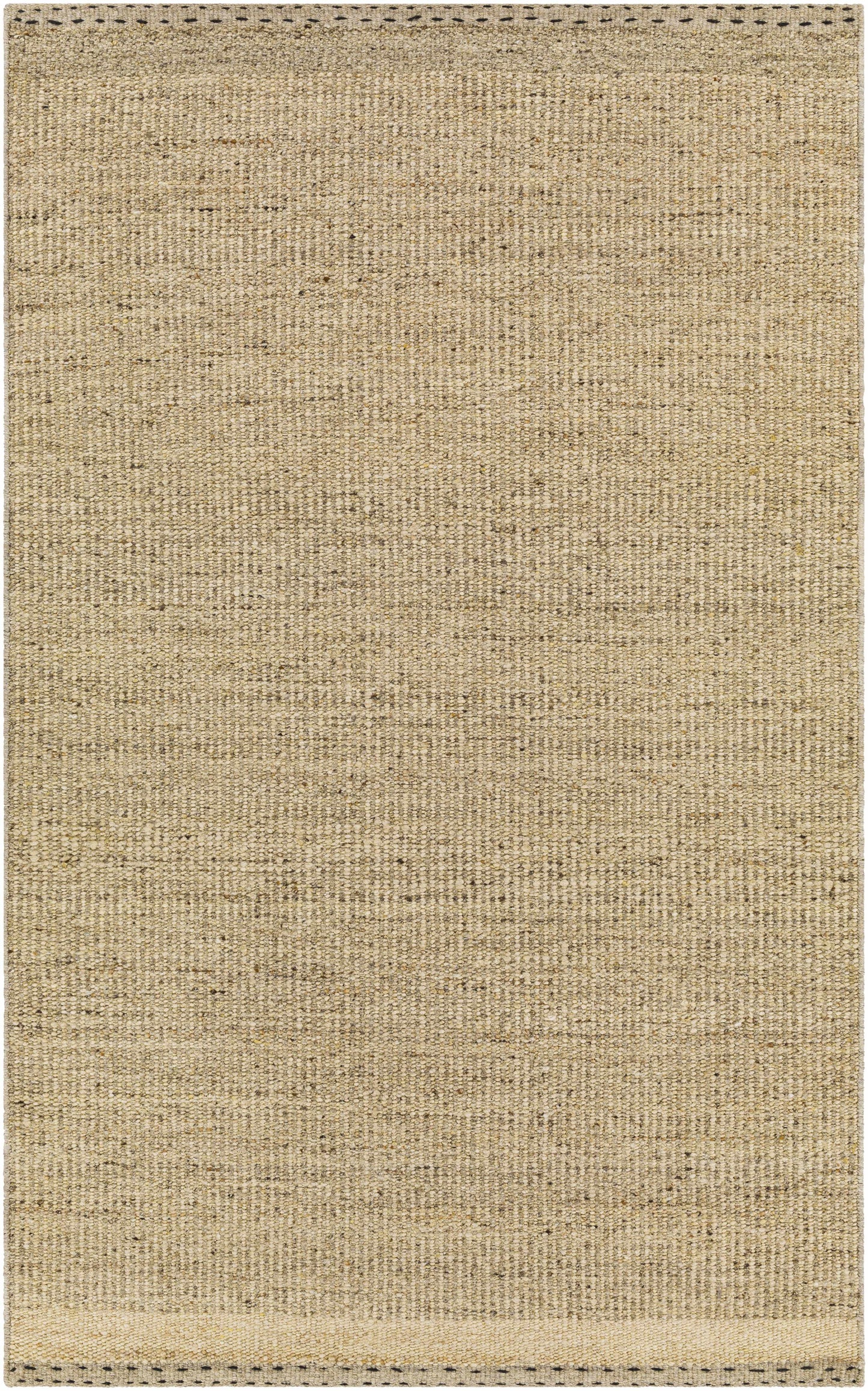 Yaniklar Beige Flat Woven Wool Rug