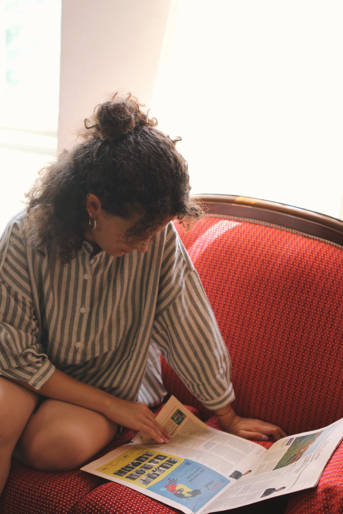 Gray Zebra Loungewear Set