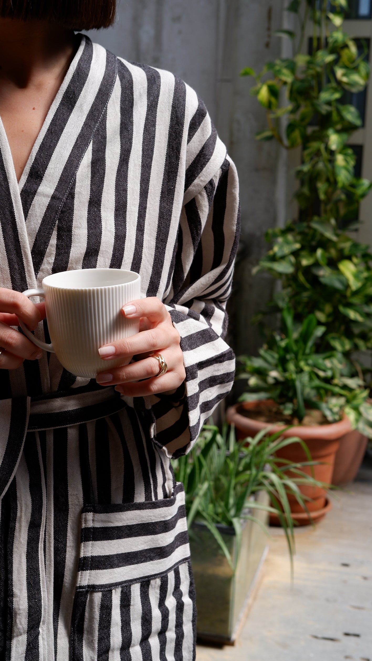 Zebra Robe