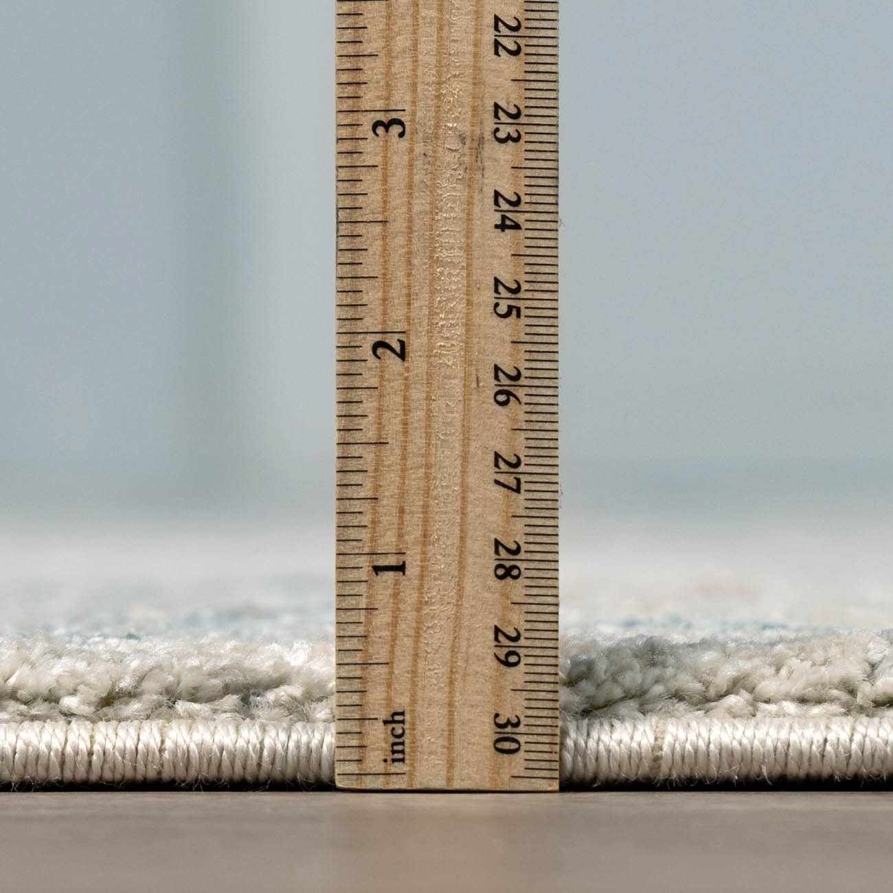 Ahmaud Beige & Light Gray Thick Luxe Area Rug