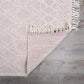 Ramsbury Soft Pink Wool Rug