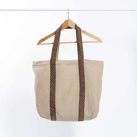 Smyrna Linen Tote Bag