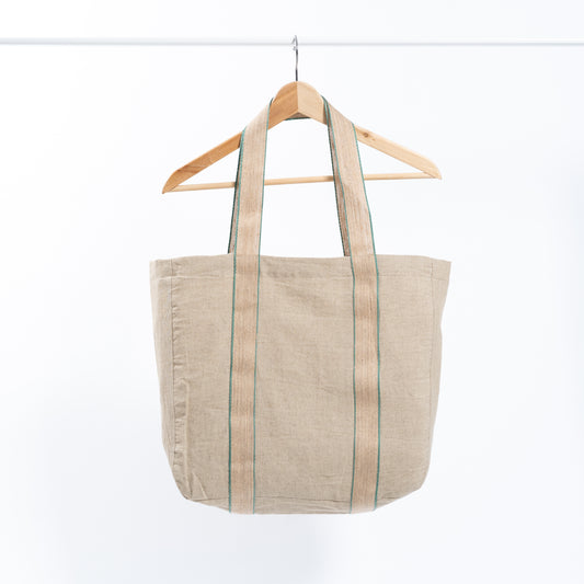 Feride Linen Tote Bag