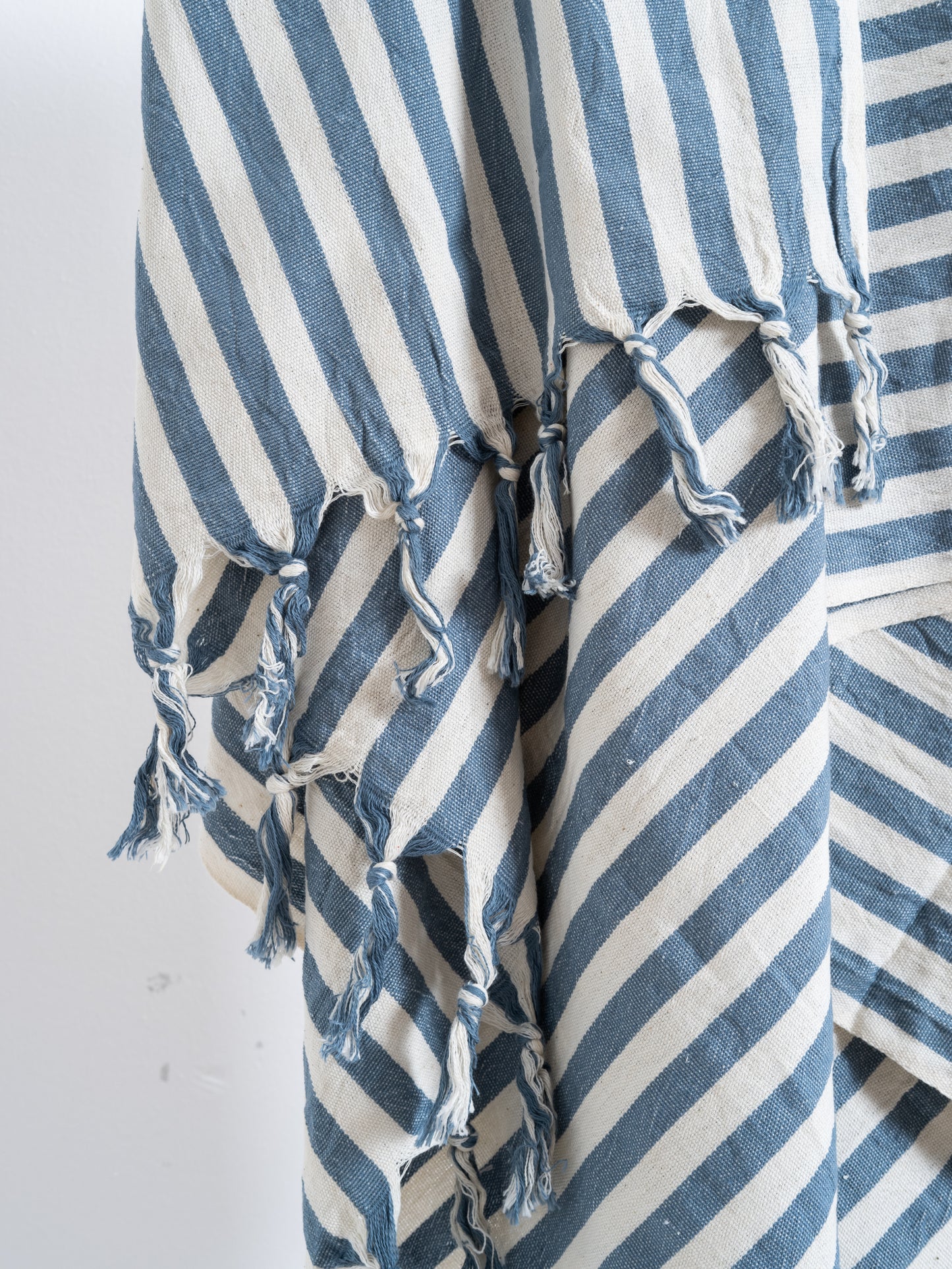 Toalla cebra azul marino