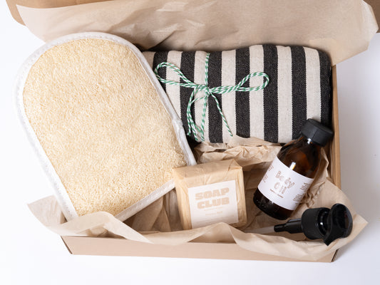 Linen Towel Spa Gift Set