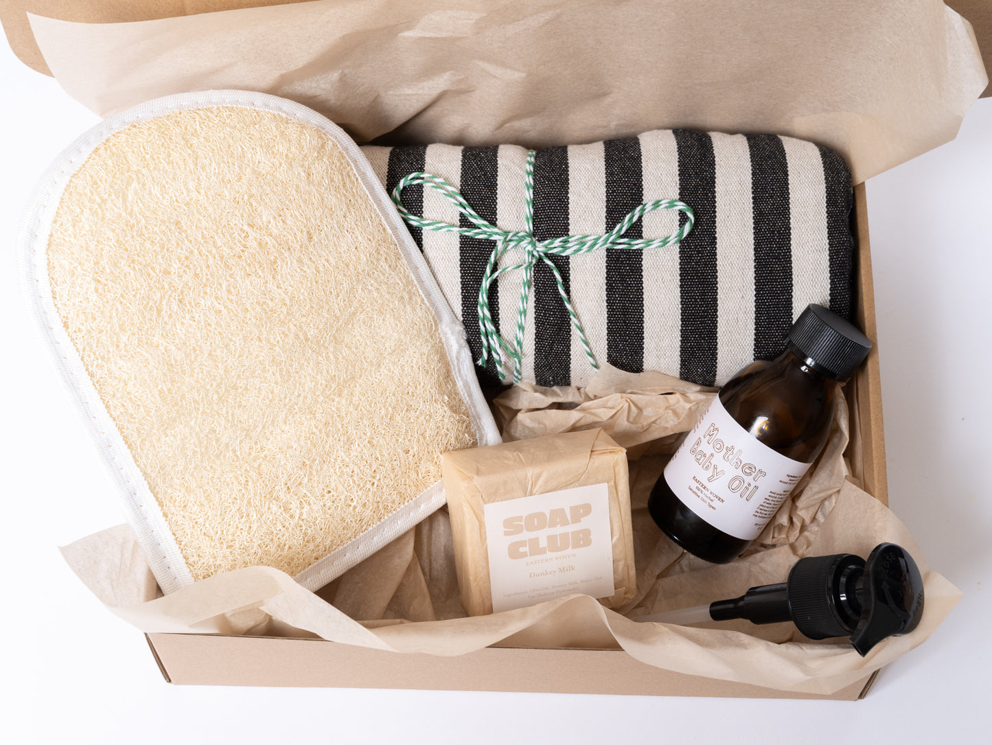 Linen Towel Spa Gift Set
