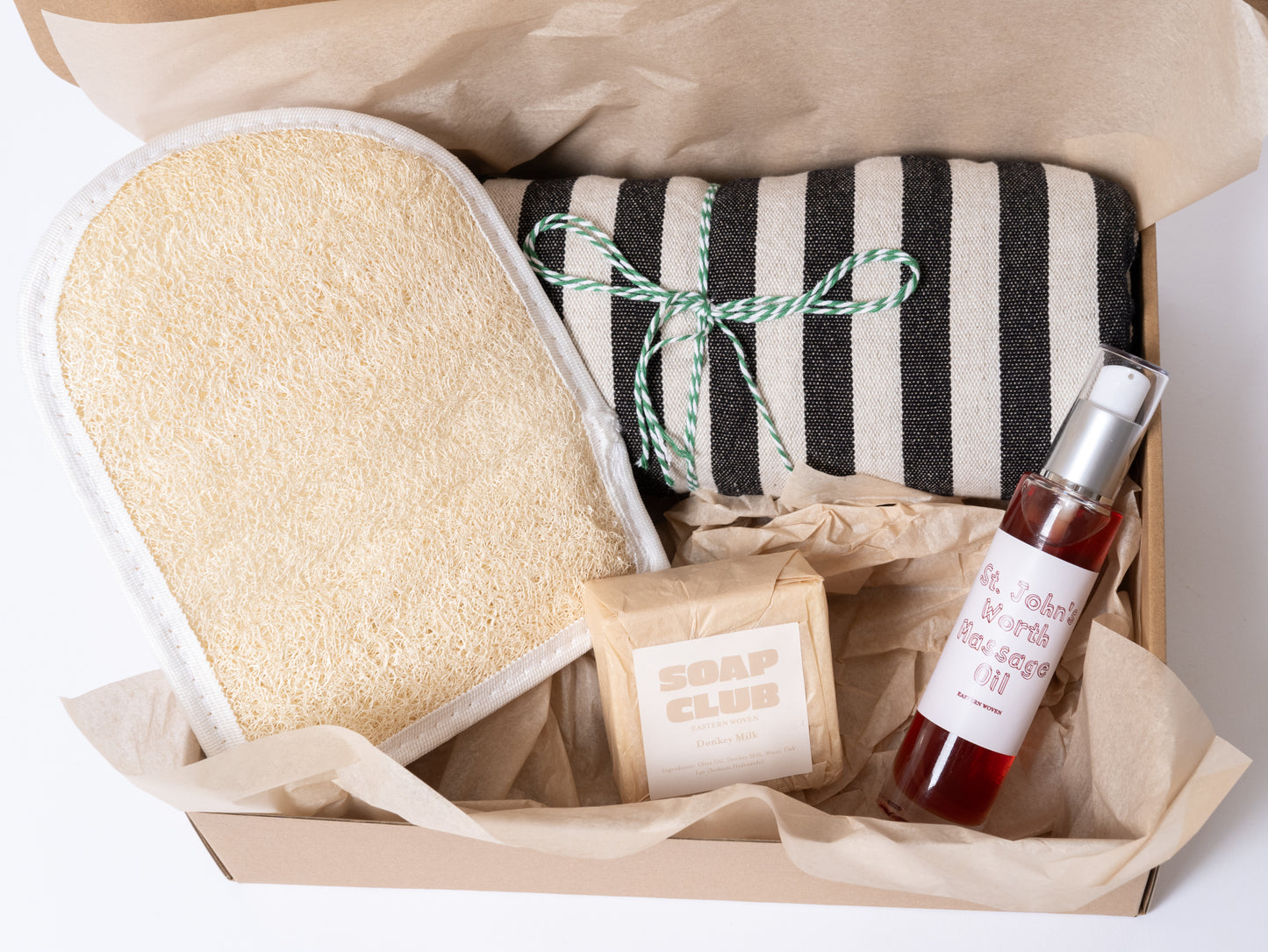 Linen Towel Spa Gift Set