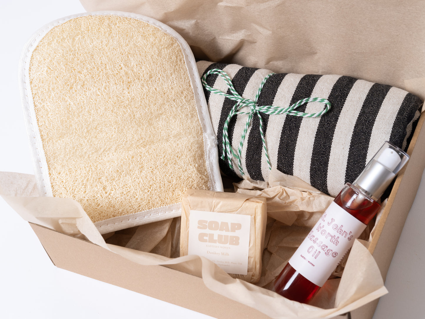 Linen Towel Spa Gift Set