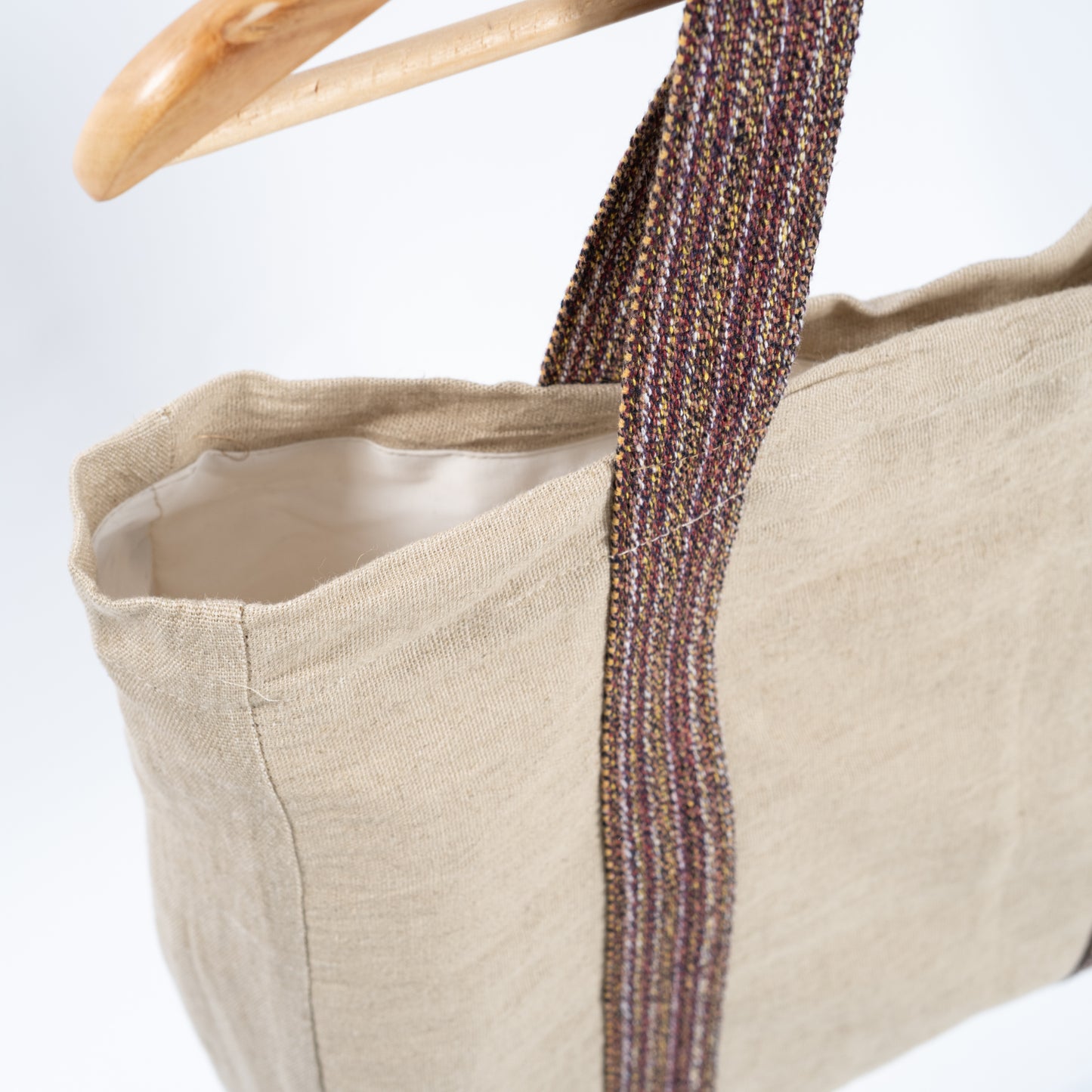 Mehpare Linen Tote Bag