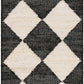 Vivir x Livabliss Antho Black Diamonds Jute Rug