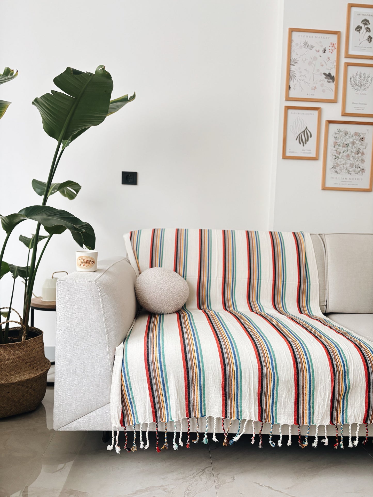 Guney Cotton Linen Towel