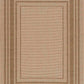 Isoko Bordered Faux Jute Rug