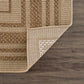 Isoko Bordered Faux Jute Rug