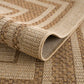 Isoko Bordered Faux Jute Rug