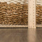 Isoko Bordered Faux Jute Rug