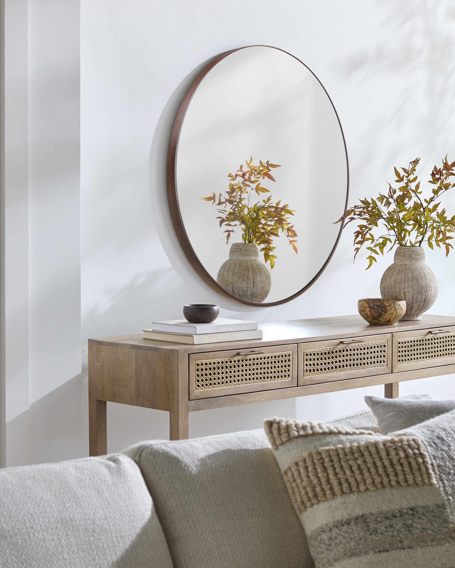 Pontalina Dark Brown Mirror