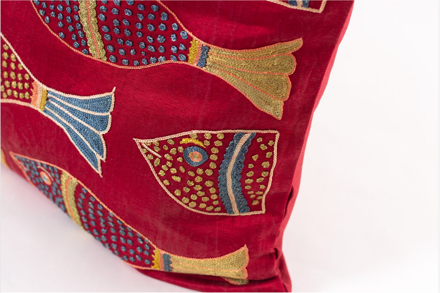 Saltak Suzani Cushion Cover