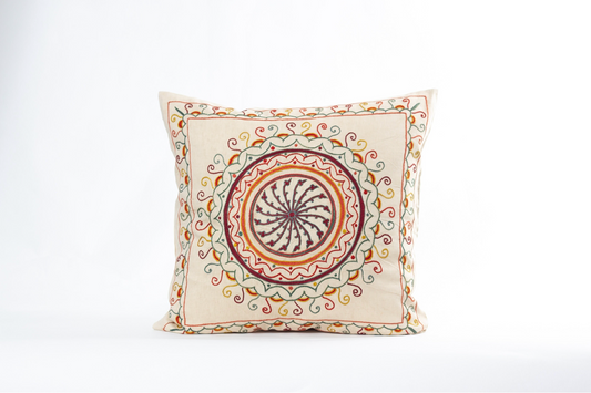 Pylos Suzani Cushion Cover