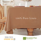 100% French Linen Tablecloth Square (55''*55'')
