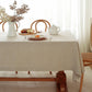 Pure Linen Tablecloth Rectangle - 90 x 132 Inches