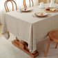 Pure Linen Tablecloth Rectangle - 90 x 132 Inches