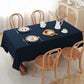 Pure Linen Tablecloth Rectangle - 60 x 90 Inches