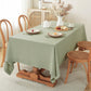 Pure Linen Tablecloth Rectangle - 60 x 120 Inches