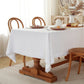 100% French Linen Tablecloth Square (55''*55'')