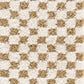 Atira Mustard Checkered Area Rug