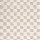 Atira Light Brown Checkered Area Rug
