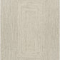 Beige Braided Faux Jute Rug