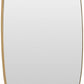Escaudain Contemporary Gold Mirror