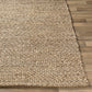 Caspar Hand Woven Natural Jute Rug