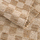 Ionut Checkered Jute Area Rug