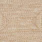 Cream Braided Faux Jute Rug