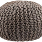 Hauenstein Knitted Jute Pouf
