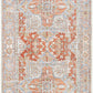 Rust Maayon Washable Rug