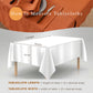 Pure Linen Tablecloth Rectangle - 90 x 132 Inches