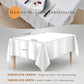 Pure Linen Tablecloth Rectangle - 60 x 120 Inches