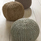 Merrittstown Cotton Knitted Pouf