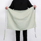 Premium French Linen Bistro Apron 25 x 35 Inch - Sage