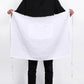 Premium French Linen Bistro Apron 25 x 35 Inch - White